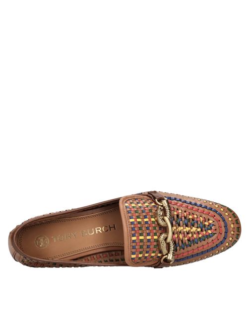 Mocassini in pelle TORY BURCH | 79978MARRONE-MULTICOLOR